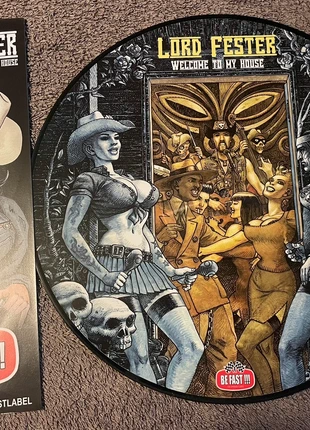 Disque vinyl Picture 12’ Lord Fester welcome to my house en parfait état, condition: Very good, €15.00, €16.45 includes Buyer Protection