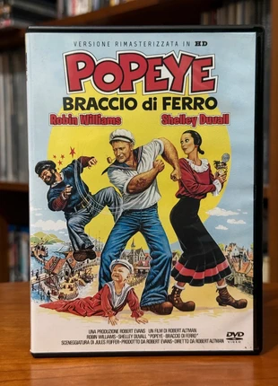 Popeye, braccio di ferro (Robin Williams) dvd, zustand: Neu, 12,00 €, 13,30 € inklusive Vinted-Käuferschutz