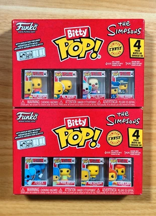 Lot De 2 Boîtes De 4 Bitty Pop! The Simpsons (8 Figurines), marque: Funko Pop, état: Neuf avec étiquette, taille: Taille unique, 32,00 €, 34,30 € Protection acheteurs incluse