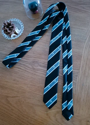 Cravate mixte homme / femme Gothique tête de mort - Gris & noir, brand: H&M, condition: Very good, €8.00, €9.10 includes Buyer Protection