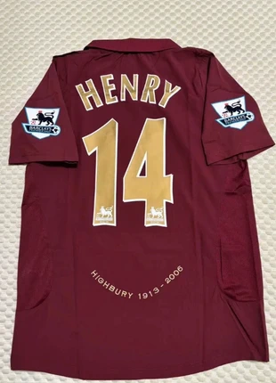 05-06 Arsenal #14 Henry futeboll, marque: Nike, état: Neuf sans étiquette, taille: M, 48,00 €, 51,10 € Protection acheteurs incluse