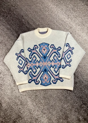 Pull vintage épais col montant Xtrem en laine beige made in France - taille L, marke: Vintage Dressing, zustand: Sehr gut, größe: L, 44,90 €, 47,85 € inklusive Vinted-Käuferschutz