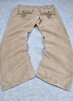 Jean Rock Revival Beige Blanc Brodé y2k Large Droit, marca: Rock Revival, estado: Muy bueno, tamaño: XXL, 69,90 €, 74,10 € Protección al comprador Pro incluida