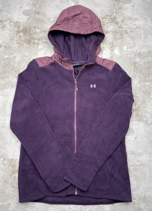 Veste polaire zippée à capuche Under Armour | Taille S | Violet + logos Under Armour & Polartec, marque: Under Armour, état: Très bon état, taille: S / 36 / 8, 24,00 €, 25,90 € Protection acheteurs (Pro) incluse