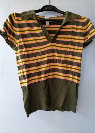 Maglietta imperial y2k crop maglioncino manica corta ragazza, marca: Imperial, estado: Bueno, tamaño: S / 36 / 8, 5,00 €, 5,95 € Protección al comprador incluida