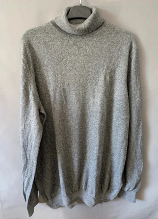 Pull col roulé Celio XXL gris 100% cachemire neuf sans étiquette, marca: Celio, estado: Novo sem etiquetas, tamanho: XXL, €42.00, €44.80 inclui Proteção do Comprador Pro