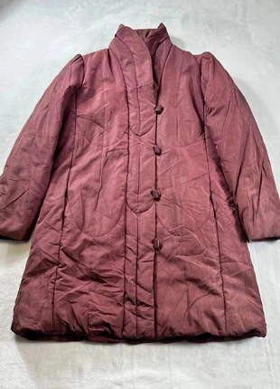 Manteau long pardessus uni vintage Miss Harwood - Taille M Femme - Bordeaux, marque: Miss Harwood, état: Très bon état, taille: M / 38 / 10, 10,00 €, 11,20 € Protection acheteurs incluse