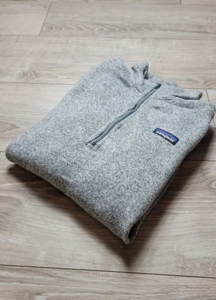 polaire / veste 1/4 zip patagonia better sweater gris clair taille L Femme - G/G1 - 30, marke: Patagonia, zustand: Sehr gut, größe: L / 40 / 12, 49,99 €, 53,19 € beinhaltet Vinted-Käuferschutz Pro