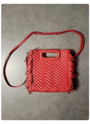 Sac à main femme bandoulière en cuir rouge carré M Maje très bon état, marque: Maje, état: Très bon état, 74,99 €, 79,44 € Protection acheteurs incluse