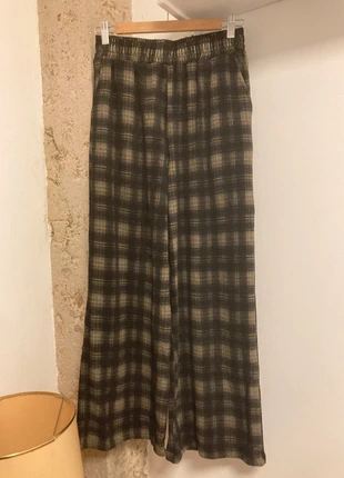 Vintage style plaid trousers size M, marque: Local, état: Neuf sans étiquette, taille: M / 38 / 10, 12,00 €, 13,30 € Protection acheteurs incluse
