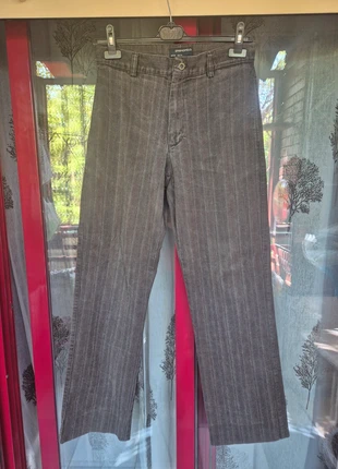 Pantalón vaquero gris con raya diplomática – Springfield – Hombre – Talla 38 – Largo ajustable, merk: Springfield, staat: Heel goed, maat: M, € 5,99, € 6,99 inclusief Kopersbescherming