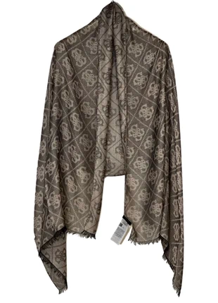 Large Guess unisex scarf brown black, Foulard/ sciarpa grande Guess marrone, marke: GUESS, zustand: Neu, 19,50 €, 21,18 € inklusive Vinted-Käuferschutz