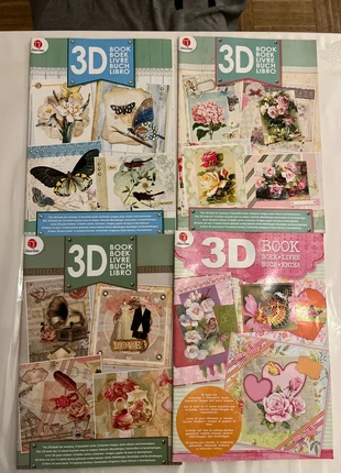 3D wenskaarten maken Decotime set 2, merk: DécoTime, staat: Nieuw met prijskaartje, € 5,00, € 5,95 inclusief Kopersbescherming Pro