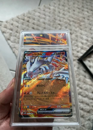 Reshiram ex 017/086 grade 10, marque: Pokémon, état: Neuf avec étiquette, 30,00 €, 32,20 € Protection acheteurs incluse