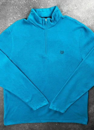 polaire Chaps turquoise logo brodé - XL homme - polyester 2PL 42, marque: CHAPS, état: Très bon état, taille: XL, 18,00 €, 19,60 € Protection acheteurs (Pro) incluse