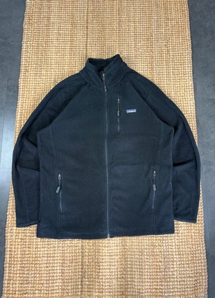 Veste Polaire Zippé Noire Patagonia Sweater Fleece Pile Jacket Full Zip Men’s Taille L, marca: Patagonia, estado: Muito bom, tamanho: L, €50.00, €53.20 inclui Proteção do Comprador Pro