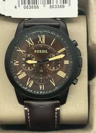 Montre Fossil Chronographe – Élégance intemporelle, marque: Fossil, état: Très bon état, taille: 43–46 mm, 65,00 €, 68,95 € Protection acheteurs incluse