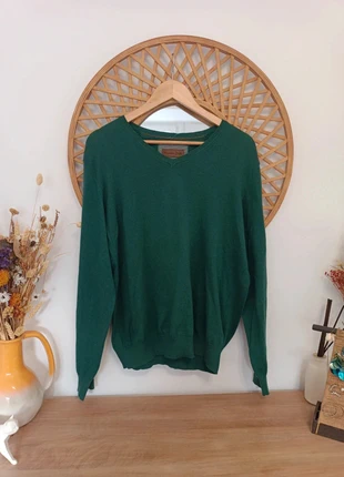 Massimo Dutti Green Knit • Jersey Verde Cashmere • Pull Uomo/Caballero, brand: Massimo Dutti, condizioni: Ottime, taglia: M, €15.00, €16.45 include la Protezione acquisti