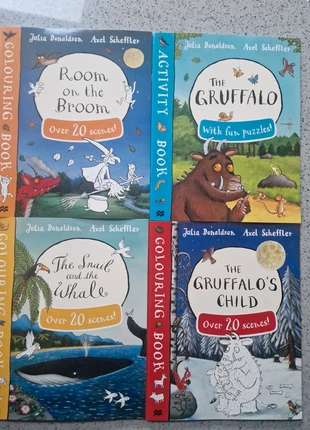 Julia Donaldson bundle room on the broom gruffalo snail and the whale and gruffalos child, condition: New with tags, £10.00, £11.20 includes Buyer Protection