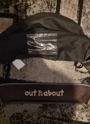 Out n about double hood and footstrip, brand: Out n About, condition: Satisfactory, £12.00, £13.26 includes Buyer Protection