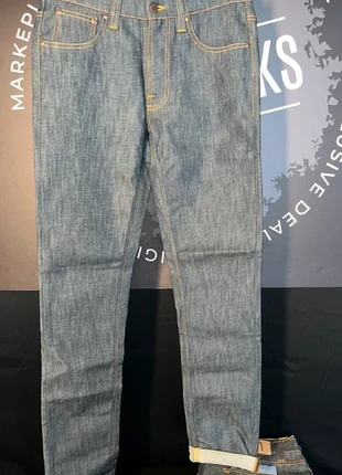 Pantalón Largo Nudie Jeans tallas 31-32, 33-32 y 36-34, marca: Nudie Jeans, estado: Novo com etiquetas, tamanho: Tamanho único, €59.50, €63.18 inclui Proteção do Comprador Pro