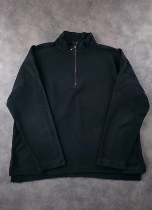 Pull Polaire Fleece Half Zip 1/4 Zip Col Camionneur Patagonia Noir Logo Brodé | Taille L, marque: Patagonia, état: Très bon état, taille: L / 40 / 12, 45,00 €, 47,95 € Protection acheteurs (Pro) incluse