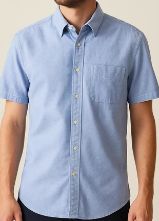 431 Chemise Tommy Hilfiger Bleue Regular Fit, marque: Tommy Hilfiger, état: Très bon état, taille: L, 5,00 €, 5,95 € Protection acheteurs incluse