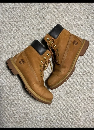 Bottes Timberland Femme 38 Marron Moutarde Boots 6-Inch Premium WP Cuir Daim Bottines, marca: Timberland, estado: Muito bom, tamanho: 38, €69.00, €73.15 inclui Proteção do Comprador