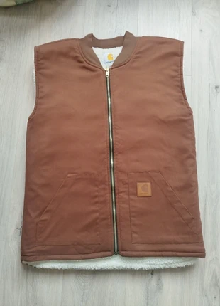 Veste sans manche Carhartt rework Marron polaire| taille M |, marca: Carhartt, estado: Muy bueno, tamaño: L, 35,00 €, 37,45 € Protección al comprador incluida