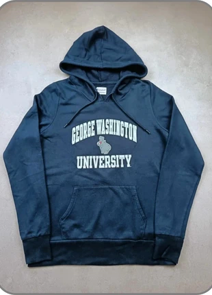 Sweat Pull à capuche universitaire Champion George Washington bleu/marine taille M, brand: Champion, condizioni: Ottime, taglia: M / IT 42 / EU 38, €6.00, €7.00 include la Protezione acquisti Pro