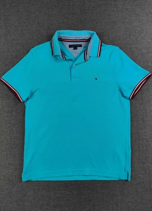 Tommy Hilfiger | Polo manches courtes | Bleu clair | S Homme | 00044, marque: Tommy Hilfiger, état: Très bon état, taille: S, 24,00 €, 25,90 € Protection acheteurs incluse
