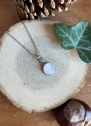 Collier Quartz Rose • Pierre naturelle, marca: lithotherapie, estado: Novo com etiquetas, €13.00, €14.35 inclui Proteção do Comprador