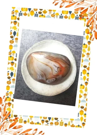 Pierre précieuse Agathe du Botswana, merk: Stone, staat: Heel goed, € 14,00, € 15,40 inclusief Kopersbescherming