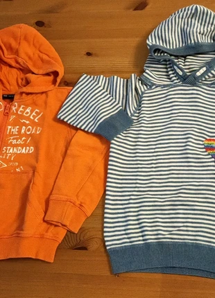 2 felpe con cappuccio, bambino 5/6 anni, Brums e H&M, brand: Brums, condition: Very good, size: 5 years / 110 cm, €4.00, €4.90 includes Buyer Protection