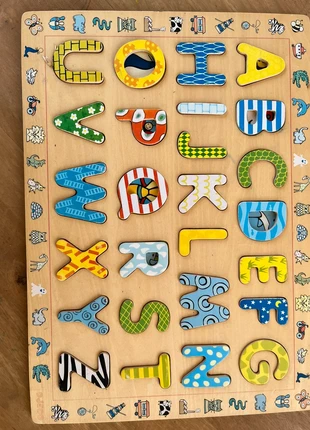 Puzzle lettres, marque: Djeco, état: Bon état, taille: 12-18 mois / 80 cm, 3,00 €, 3,85 € Protection acheteurs incluse