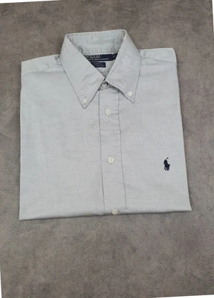 Chemise grise logo brodé bleu Marque Raph Lauren Taille M, marque: Ralph Lauren, état: Très bon état, taille: M, 35,00 €, 37,45 € Protection acheteurs (Pro) incluse
