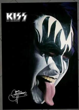 Gene Simmons Kiss poster, zustand: Neu, 25,00 €, 26,95 € inklusive Vinted-Käuferschutz