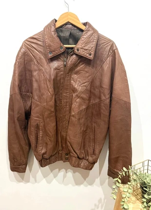 Cazadora vintage marrón / Brown vintage jacket, marque: Vintage Dressing, état: Très bon état, taille: XL, 45,00 €, 47,95 € Protection acheteurs incluse