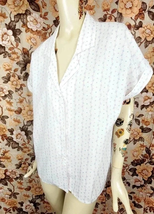 Chemise courtes cottage fleurs vintage floral small flowers short sleeved shirt 60s 42 XL, marque: Vintage Chic, état: Très bon état, taille: XL / 42 / 14, 16,00 €, 17,50 € Protection acheteurs incluse