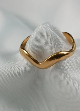 Bague doré ajustable - Neuve ZAG - acier inoxydable, marca: ZAG, estado: Novo sem etiquetas, tamanho: Ajustável, €6.90, €7.95 inclui Proteção do Comprador