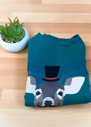 Pull de Noël vert enfant 12 ans – style festif, très bon état, brand: BKL Wear, condizioni: Ottime, taglia: 12 anni / 152 cm, €8.00, €9.10 include la Protezione acquisti