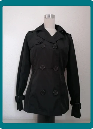 Trench outwear Couleur noir taille S (largeur épaules 40cm) =7€, marque: out wear, état: Bon état, taille: S / 36 / 8, 7,00 €, 8,05 € Protection acheteurs (Pro) incluse