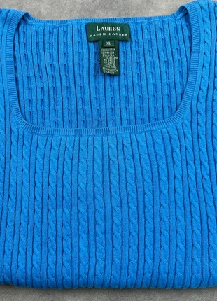 Débardeur Femme Lauren Bleu Coton/Nylon taille XL, brand: Lauren Ralph Lauren, condition: Very good, size: XL / 42 / 14, €14.00, €15.40 includes Buyer Protection