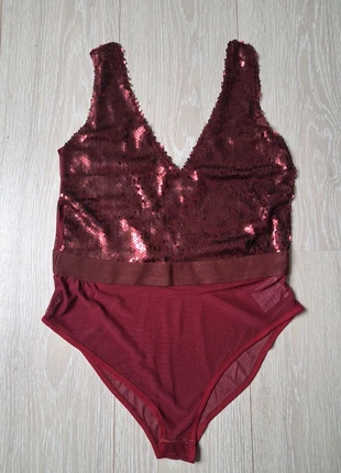 Body rood glitter, marque: Merk, état: Très bon état, taille: S / 36 / 8, 9,00 €, 10,15 € Protection acheteurs incluse