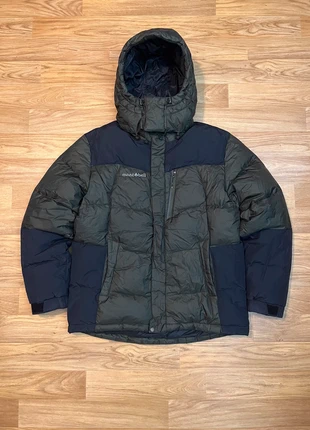 Doudoune à capuche montbell mont bell vintage retro technique épaisse matelassé noire vert foncé L 3, brand: Montbell, condition: Very good, size: L, €119.00, €125.65 includes Buyer Protection