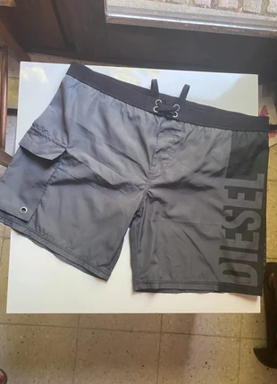 Short de bain cargo Diesel avec slip intégré Taille 44/46 ou taille L, brand: Diesel, condition: Very good, size: L, €18.90, €20.55 includes Buyer Protection