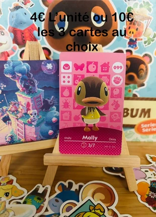 Carte Animal Crossing Molly, marque: Animal Crossing, état: Neuf, 4,00 €, 4,90 € Protection acheteurs incluse