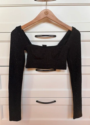 Sequin Crop Top, marque: Urban Outfitters, état: Très bon état, taille: XS / 34 / 6, 8,00 €, 9,10 € Protection acheteurs incluse