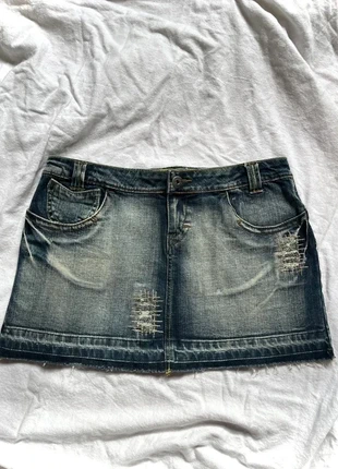 Minijupe denim y2k Sexy Spot, brand: Sexy Spot, condizioni: Ottime, taglia: XL / IT 46 / EU 42, €16.00, €17.50 include la Protezione acquisti