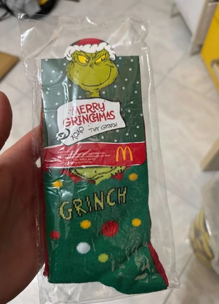 Calze grinch x McDonald’s, brand: McDonald's, condizioni: Nuovo senza cartellino, taglia: Taglia unica, €3.00, €3.85 include la Protezione acquisti